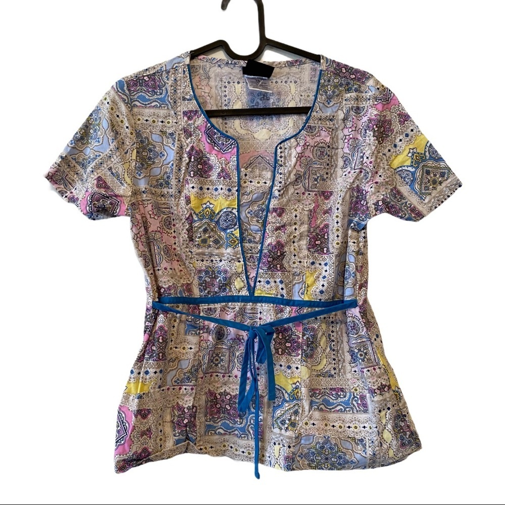 "Baby Phat  vintage 90's top print shirt good cond